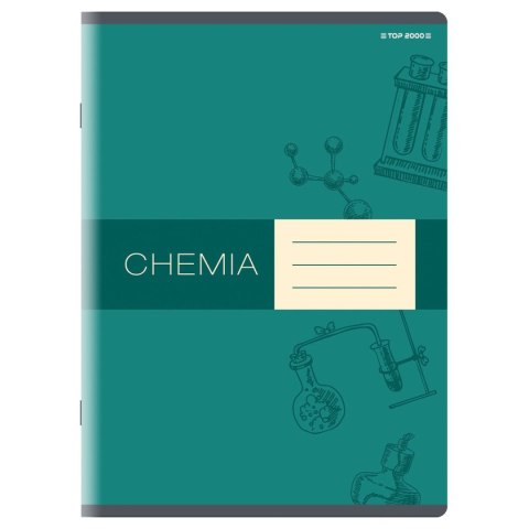 Zeszyt TOP-2000 chemia A5 60k. 70g krata [mm:] 150x210 (400160610) TOP-2000