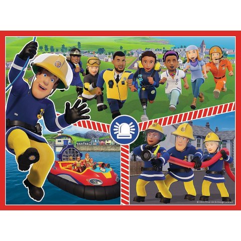 Puzzle Trefl Strażak Sam 2w1 el. (93334) Trefl Puzzle Trefl Strażak Sam 2w1 el. (93334) Trefl