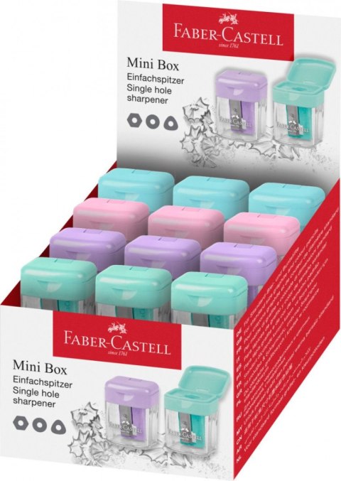 Temperówka Faber Castell mix plastik (182801 FC) Faber Castell