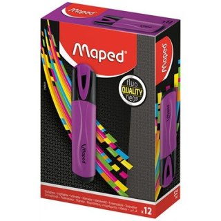 Zakreślacz Maped fluo peps, fioletowy 1,0-5,0mm (742531) Maped