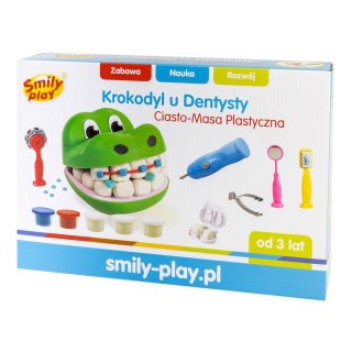 Ciastolina Smily Play 5 kol. Ciasto-masa krokodyl 250g (SP83346) Smily Play