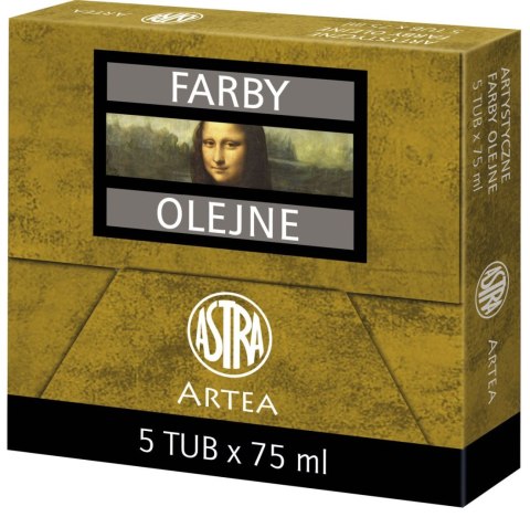 Farba olejna Artea kolor: biel cynkowa 75ml 1 kolor. Artea