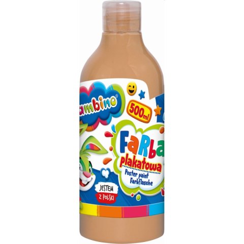 Farby plakatowe Bambino Bambino w butelce 500 ml kolor: cielisty 500ml 1 kolor. (cielista) Bambino Farby plakatowe Bambino Bambino w butelce 500 ml kolor: cielisty 500ml 1 kolor. (cielista) Bambino