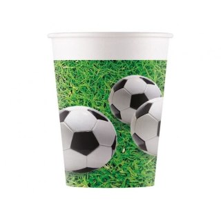 Kubek jednorazowy Godan Football Party 8 szt. papier 200ml (93464) Godan