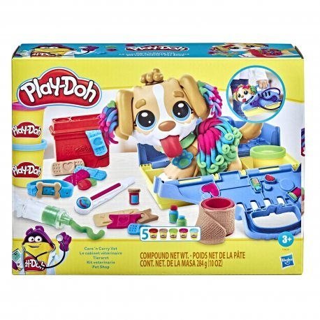 Masa plastyczna dla dzieci Playdoh wizyta u weterynarza mix (F3639) Playdoh