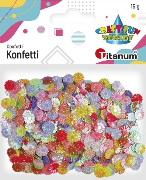 Konfetti Titanum Craft-Fun Series kwiaty 9mm (11wc007) Titanum Konfetti Titanum Craft-Fun Series kwiaty 9mm (11wc007) Titanum