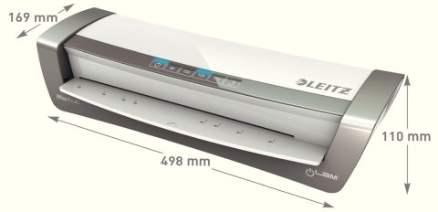 Laminator Leitz iLAM Office Pro A3 biało-szary (75180084) Leitz