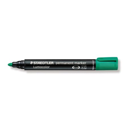 Marker permanentny Staedtler zielony 2,0mm okrągła końcówka Staedtler Marker permanentny Staedtler zielony 2,0mm okrągła końcówka Staedtler
