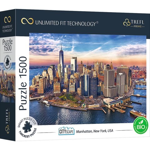 Puzzle Trefl UFT Manhattan, New York, USA 1500 el. (26189) Trefl Puzzle Trefl UFT Manhattan, New York, USA 1500 el. (26189) Trefl