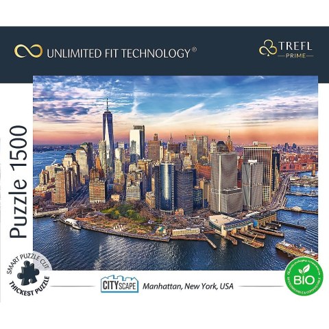 Puzzle Trefl UFT Manhattan, New York, USA 1500 el. (26189) Trefl Puzzle Trefl UFT Manhattan, New York, USA 1500 el. (26189) Trefl