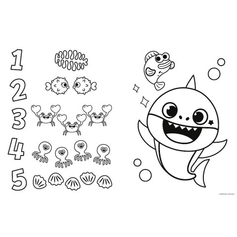 Puzzle Trefl Baby Shark Gigant Mały rekin 15 el. (42004) Trefl Puzzle Trefl Baby Shark Gigant Mały rekin 15 el. (42004) Trefl