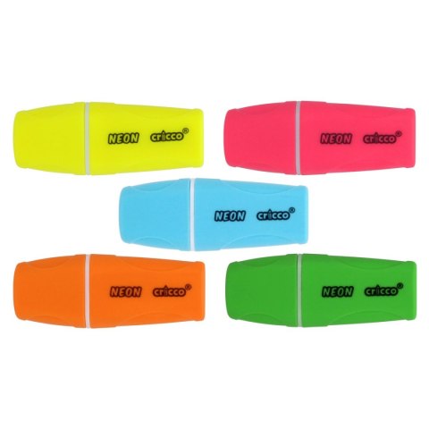 Zakreślacz Cricco mini neon 80 szt, mix (CR390PB80) Cricco