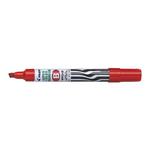 Marker permanentny Pilot czerwony 2,0-4,5mm ścięta końcówka (SCA-B-R) Pilot Marker permanentny Pilot czerwony 2,0-4,5mm ścięta końcówka (SCA-B-R) Pilot