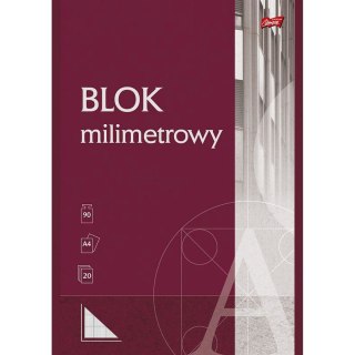 Blok milimetrowy St.Majewski A4 20k St.Majewski