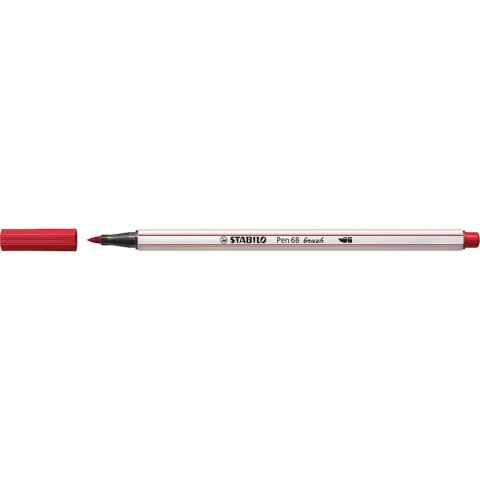 Flamaster Stabilo Pen 68 brush ciemnoczerwony 1 kol. (568/50) Stabilo