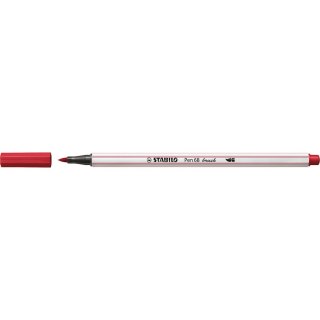 Flamaster Stabilo Pen 68 brush ciemnoczerwony 1 kol. (568/50) Stabilo