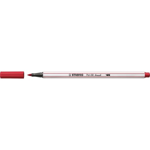 Flamaster Stabilo Pen 68 brush ciemnoczerwony 1 kol. (568/50) Stabilo