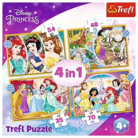 Puzzle Trefl 4w1 el. (34385) Trefl Puzzle Trefl 4w1 el. (34385) Trefl