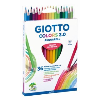 Kredki akwarelowe Giotto Colors 3.0 Aquarell 36 kol. (277300) Giotto