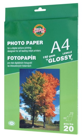 Papier foto Koh-I-Noor Gloss A4 150g Koh-I-Noor