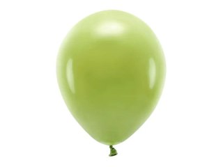 Balon gumowy Partydeco pastelowe Eco Balloons oliwkowy 300mm (ECO30P-097) Partydeco