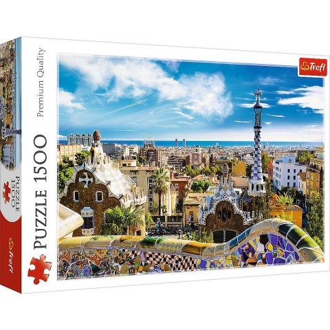 Puzzle Trefl park guell barcelona 1500 el. (26147) Trefl Puzzle Trefl park guell barcelona 1500 el. (26147) Trefl