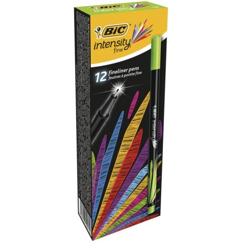 Cienkopis Bic Intensity FINE zielony jasny 0,4mm 1kol. (942064) Bic Cienkopis Bic Intensity FINE zielony jasny 0,4mm 1kol. (942064) Bic