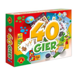 Gra edukacyjna Alexander 40 gier Alexander