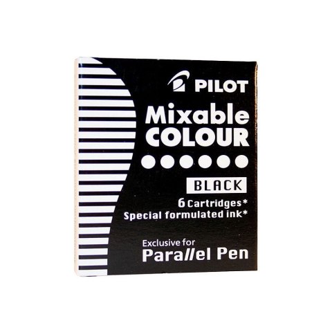 Naboje Pilot do piór kreatywnych czarne (IC-P3-S6-B) Pilot Naboje Pilot do piór kreatywnych czarne (IC-P3-S6-B) Pilot