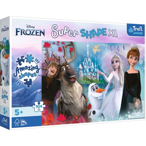 Puzzle Trefl Frozen 104 el. (50017) Trefl Puzzle Trefl Frozen 104 el. (50017) Trefl