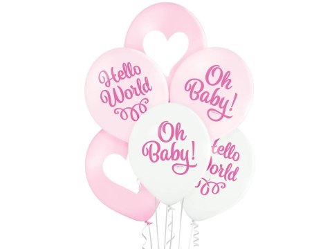 Balon gumowy Godan Oh baby girl różowa 300mm 12cal (BRN 5000587) Godan Balon gumowy Godan Oh baby girl różowa 300mm 12cal (BRN 5000587) Godan