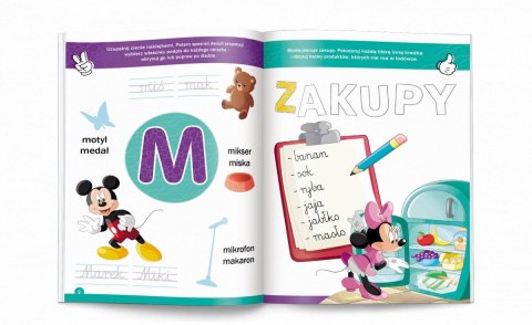 Książka dla dzieci Ameet Disney Uczy. Miki. M jak Mik (UAL 9302) Ameet