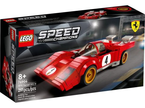 Klocki konstrukcyjne Lego Speed Champions 1970 Ferrari 512 M (76906) Lego