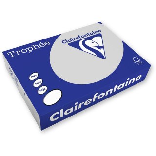 Papier kolorowy Trophee A4 szary 160g (xca41041) Trophee