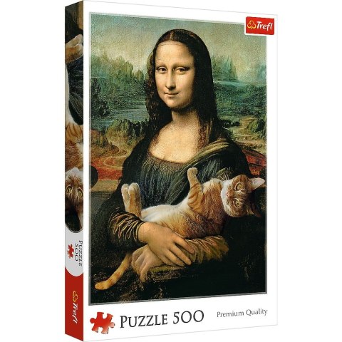 Puzzle Trefl Mona Lisa 500 el. (37294) Trefl Puzzle Trefl Mona Lisa 500 el. (37294) Trefl