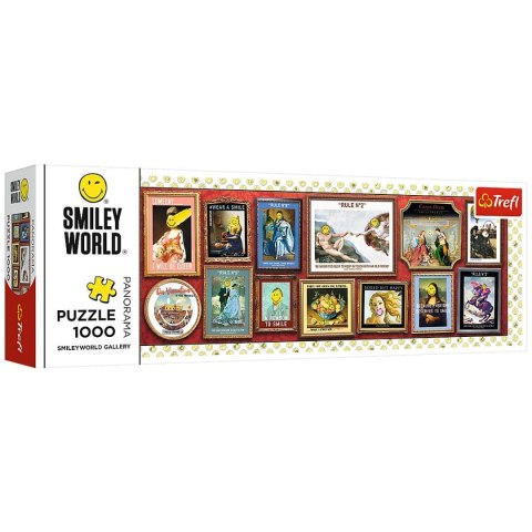 Puzzle Trefl Panorama Galeria SmileyWorld 1000 el. (29053) Trefl Puzzle Trefl Panorama Galeria SmileyWorld 1000 el. (29053) Trefl