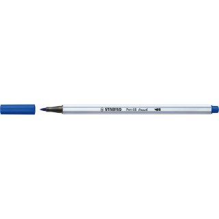 Flamaster Stabilo Pen 68 brush niebieski 1 kol. (568/32) Stabilo