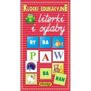 Klocki pozostałe Adamigo edukacyjne Adamigo