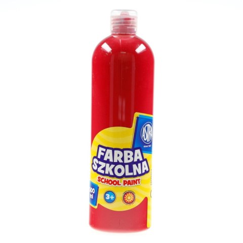 Farby plakatowe Astra szkolne kolor: czerwony 500ml 1 kolor. Astra Farby plakatowe Astra szkolne kolor: czerwony 500ml 1 kolor. Astra