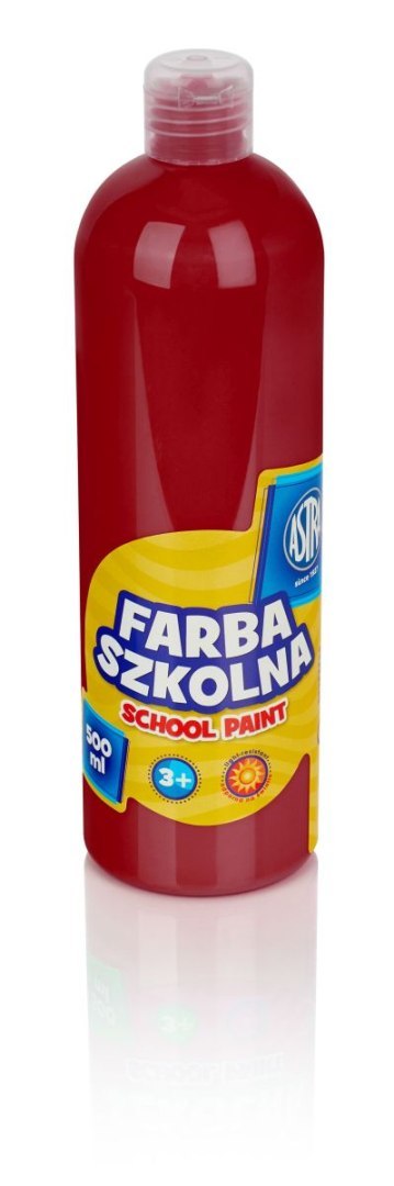 Farby plakatowe Astra szkolne kolor: czerwony 500ml 1 kolor. Astra Farby plakatowe Astra szkolne kolor: czerwony 500ml 1 kolor. Astra