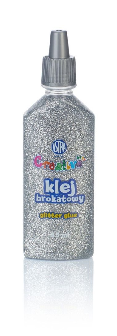 Klej w tubie Astra Creativo brokatowy złoty srebrny 35ml (332118001) Astra Creativo