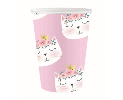 Kubek jednorazowy Godan kotek 6szt. papier 250ml (PG-KPKO) Godan Kubek jednorazowy Godan kotek 6szt. papier 250ml (PG-KPKO) Godan