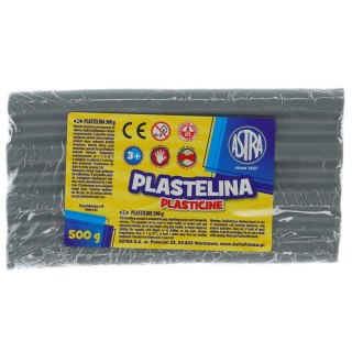 Plastelina Astra 1 kol. popielata 500g Astra