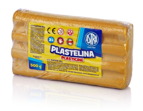 Plastelina Astra 1 kol. złota 500g Astra