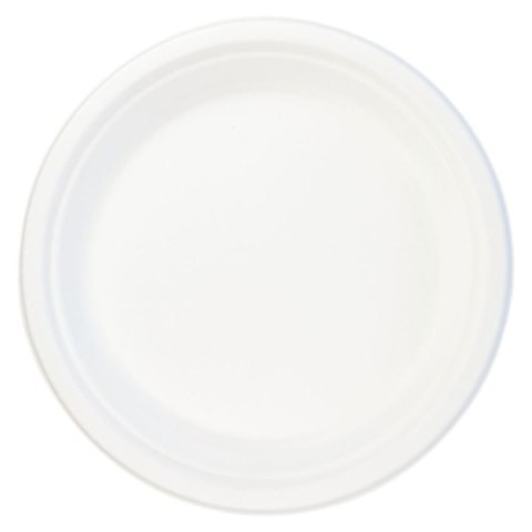 Talerz jednorazowy Arpex trzcina cukrowa 23 cm papier śr. 230mm 6 szt (KG8006) Arpex