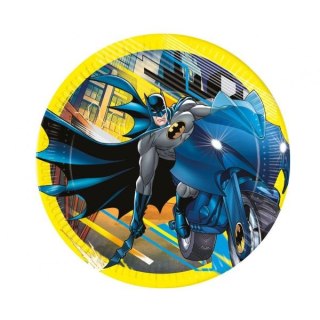 Talerz jednorazowy Godan Batman papier śr. 230mm 8 szt (93452) Godan