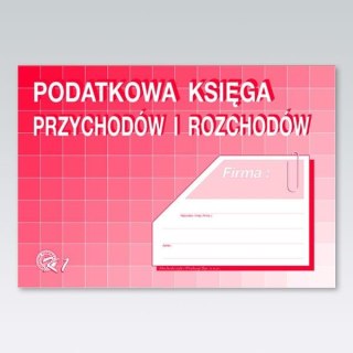 Druk offsetowy Michalczyk i Prokop Podatkowa księga przychodów i rozchodów A4 48k. (K-1u) Michalczyk i Prokop