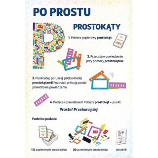 Gra strategiczna Trefl Po prostu P Prostokąty" Po prostu P Prostokąty (02437) Trefl