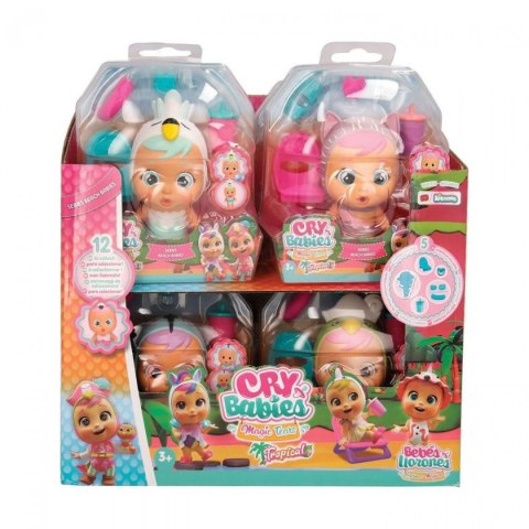 Lalka Tm Toys Cry Babies plażowa, mix wzorów (IMC916098) Tm Toys