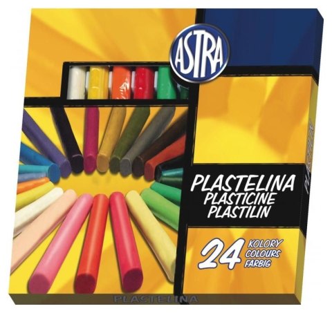 Plastelina Astra 24 kol. mix (303110001) Astra Plastelina Astra 24 kol. mix (303110001) Astra